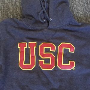 USC Grey Hoodie Sweatshirt